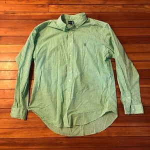 Men’s Ralph Lauren Green Button Up Size XL